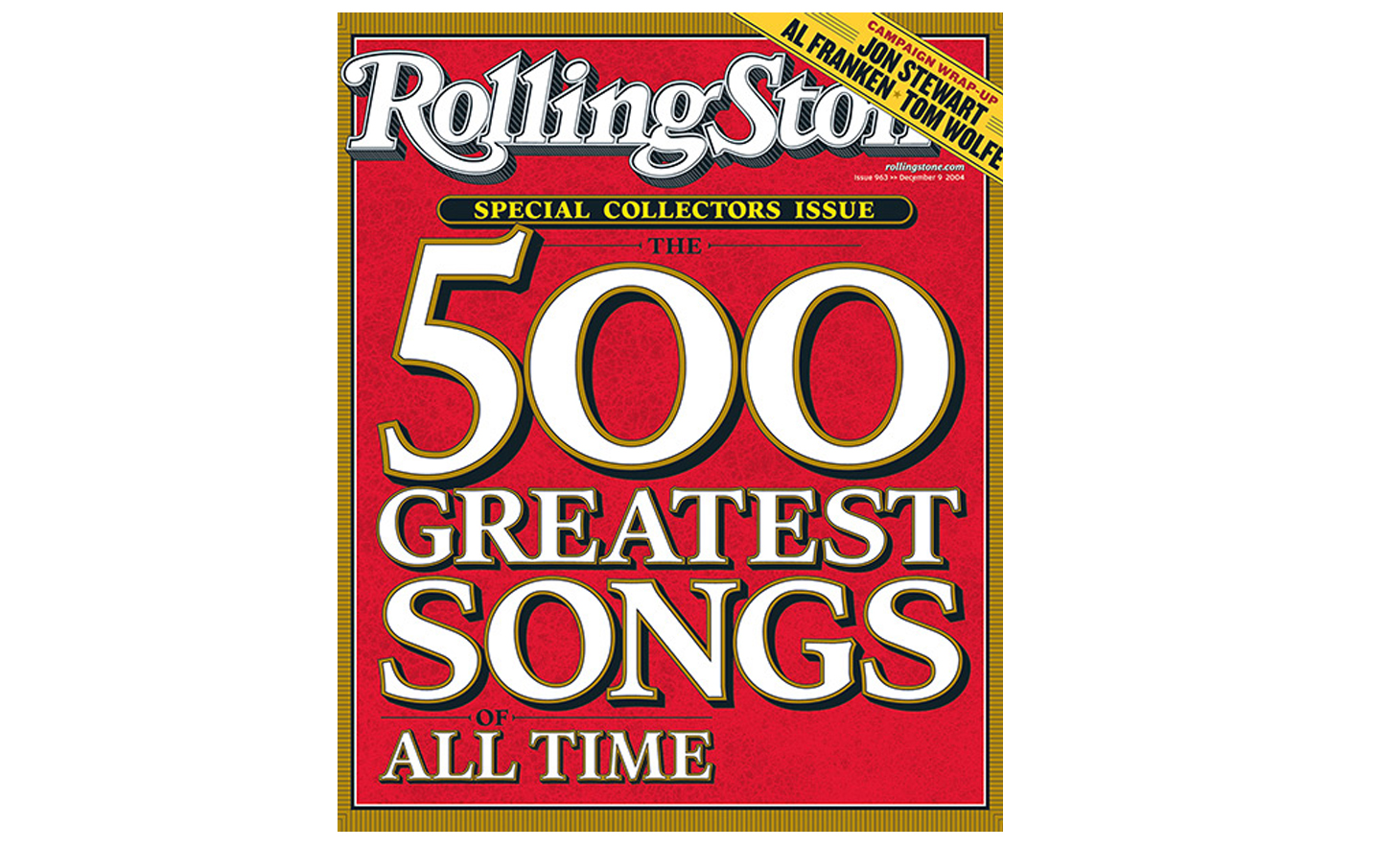 Rolling Stone's 500 Greatest Songs of All Time